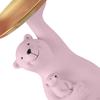 Adorable -Child Bear Figurine Dessert Snacks Organizer Tray Holder Jewelry Lounge Bedroom