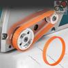 3pcs Replacement Nylon Drive Belts Compatible with 1900B Handheld Woodworking Electric Planer Power Tool Accessory Set