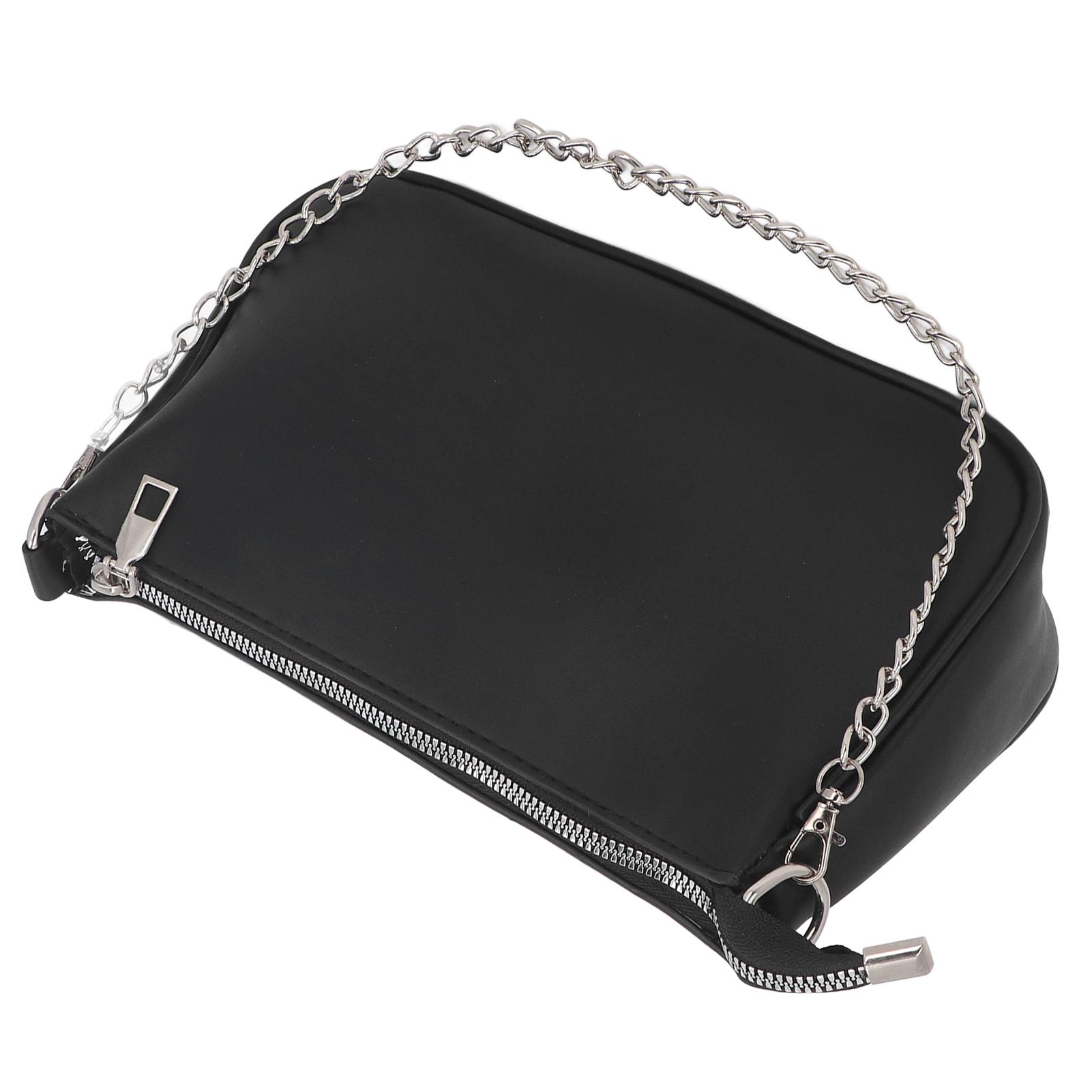 3 in 1 Women Shoulder Bag 3 Straps Adjust Length PU Leather Messenger Bag with Small Round Bag Black Free Size 1670₽