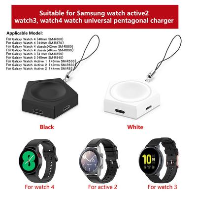 כבל טעינה ל-Samsung Galaxy Watch 4 Classic 42 מ"מ 46 מ"מ עגינה לטעינה ל-Galaxy Watch 3 4 Active 2 1 מחזיק מעמד טעינה