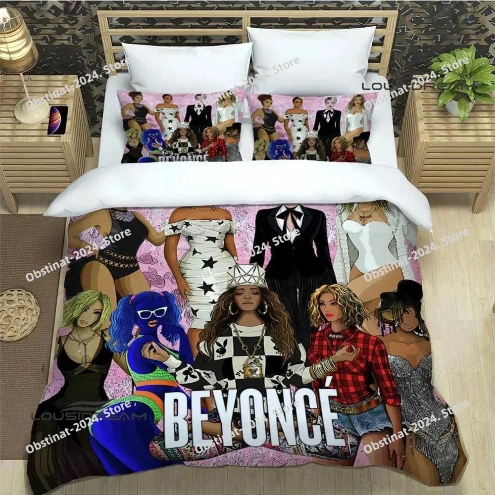 Beyonce Giselle Knowles Bedding Set Duvet Cover Full Queen King Size Pillowcase Bed Print Bed Set Aldult Kid Bedroom Single Twin