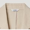 [ShS S miSS] Linen Two Button Half Sleeve Jacket Swwjkp22050 Be
