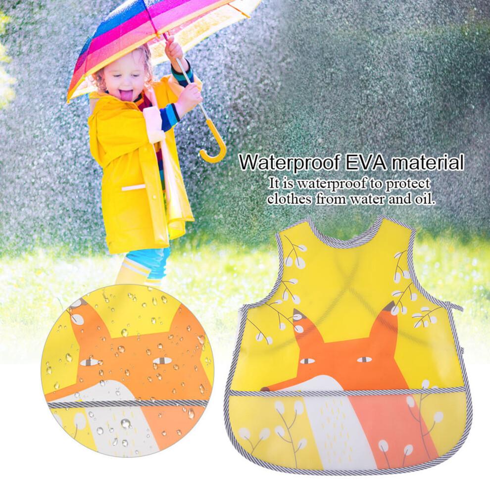 Cartoon Baby Kids Toddler Overclothes Waterproof