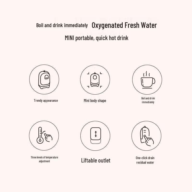 SUPOR Mini Portable Instant Hot Water Dispenser