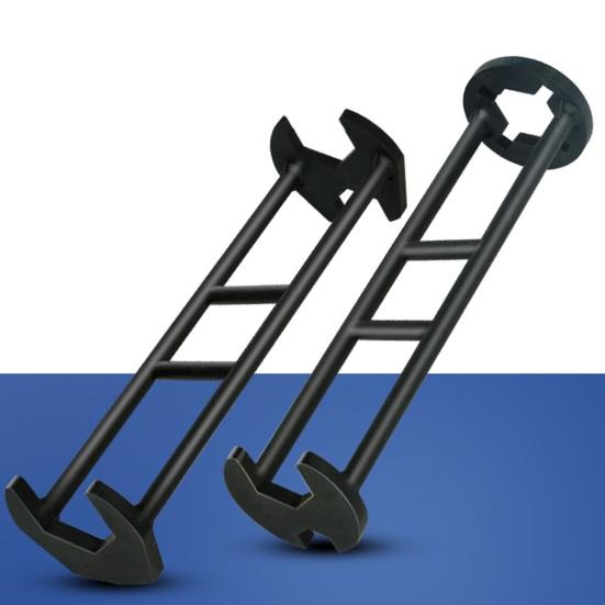 1/2Pcs Multifunctional Sink Wrench 360-Degree Rotation Plumbing Tool with 7 Snaps Faucet Nuts Universal Kitchen Bathroom Wrench