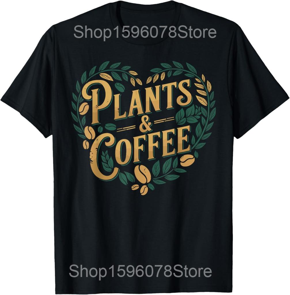 Skeleton Hands Heart Houseplant Gardening T Shirts Men Pure Cotton Humor Streetwear Tee Shirt Short Sleeve Unisex Loose Clothing