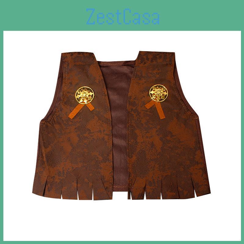 Fashion Trendy Cowboy Denim Vest For Men And Women Versatile Apparel Polyester