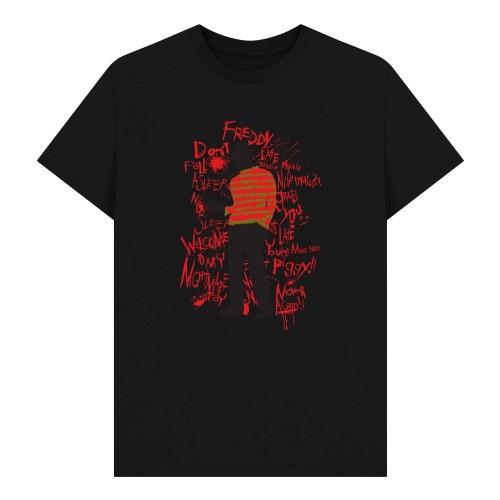 A Nightmare On Elm Street Unisex Erwachsenen Freddy Krueger Grafik T-Shirt