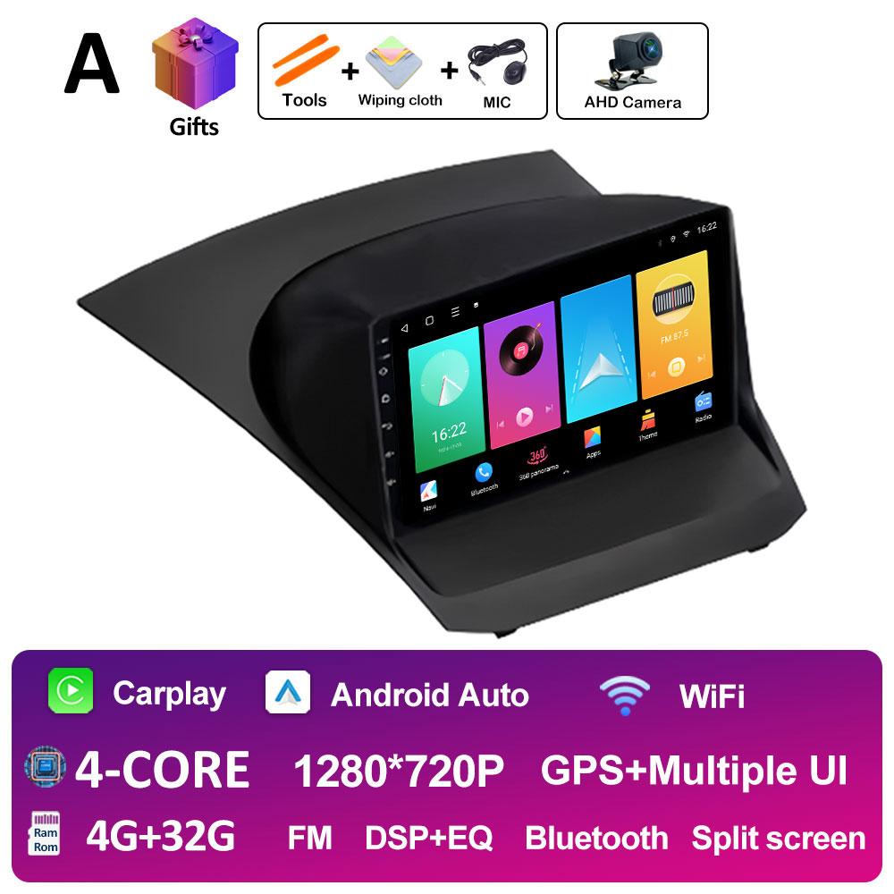 For Ford Fiesta Mk7 2009 2010 2011 2012 2013 - 2017 Android Smart System 2.5D Touch Screen Bluetooth DSP Stereo Auto Tools WIFI