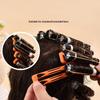 12Pcs U-Shaped Professional Perming Insulation Clip High Temperature Salon Hair Perming Barber Perm Hair Pad Curly Accessory