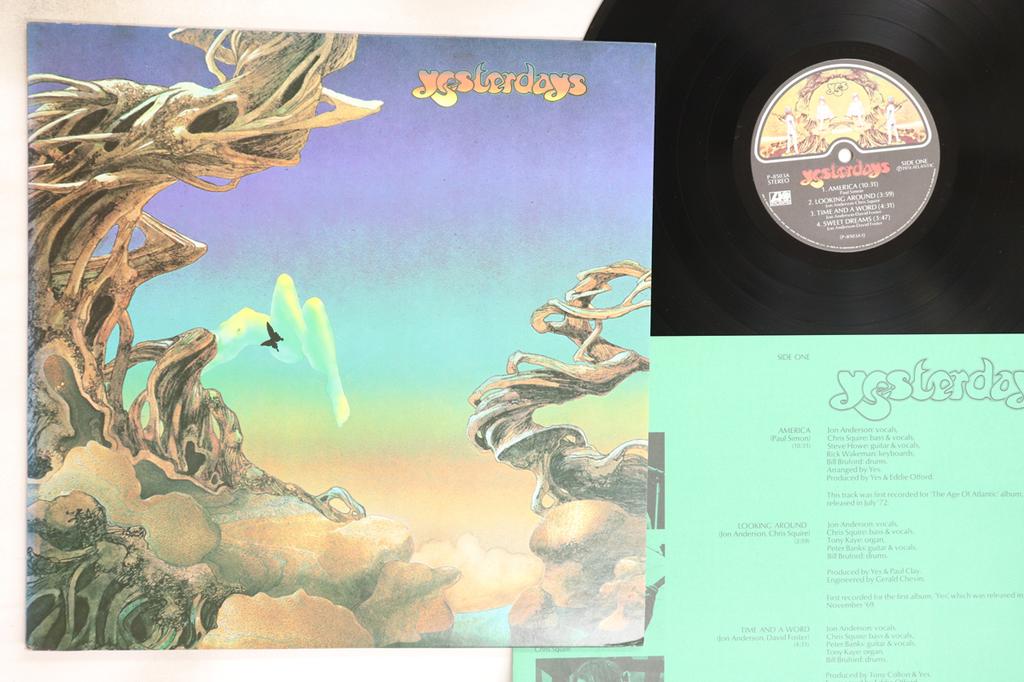 LP Schallplatte YES - Yesterdays P8503A ATLANTIC 1981 Japan Rock Gebraucht