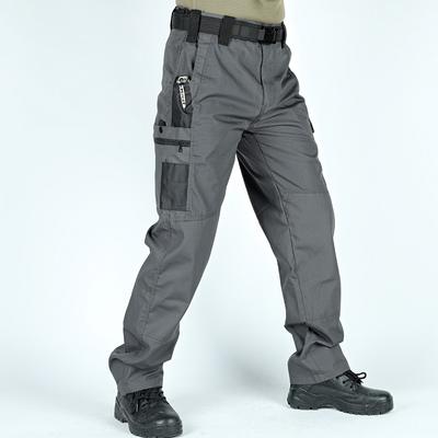 Tactical Pants Men Autumn and Winter Wear-resistant Combat Training Multi-pocket Waterproof Outdoor Multi-bag Pants