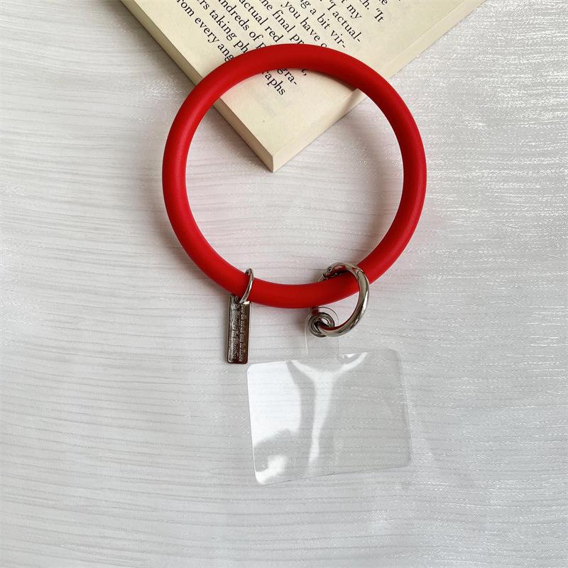 Universelles Silikon-Armband mit Schnalle für Handyhüllen, Anti-Sturz-Riemen, Schlüsselanhänger, Anhänger und Anti-Verlust-Seil