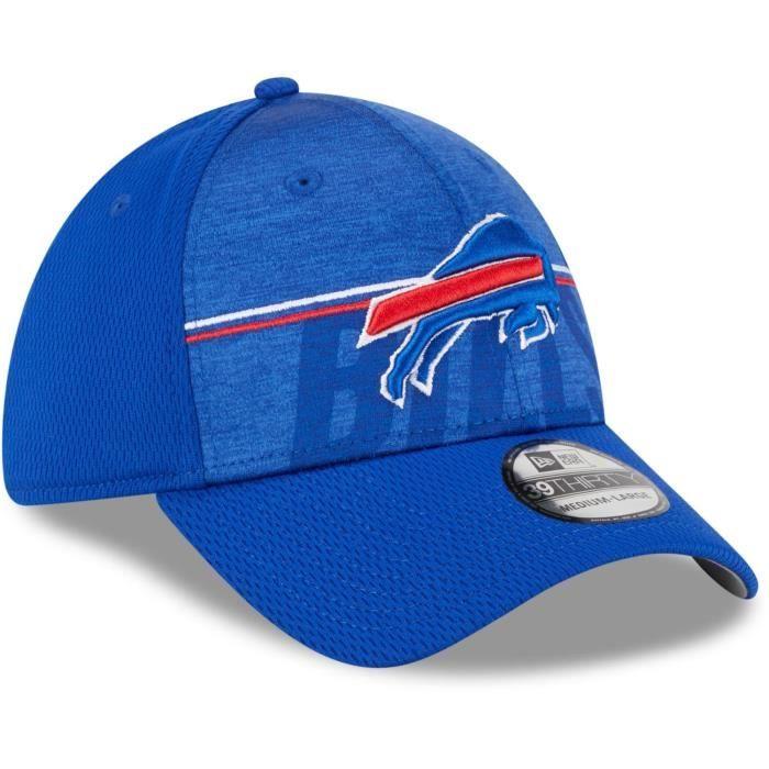 Casquette - New Era - 39Thirty - NFL TRAINING 2023 - Buffalo Bills - Blanc - Homme