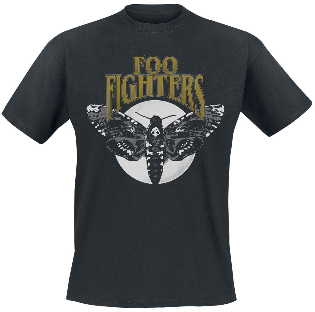 Hot Foo Fighters Cotton Band Shirt Unisex Summer Short Sleeve Fashion Brand Tee Luxury Casual Vintage