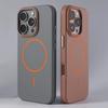Ultra tenké jednoduché barevné pouzdro Magsafe pro iPhone 16 Pro Max 15 Pro 14 13 12 Matný kryt s magnetickým nabíjením