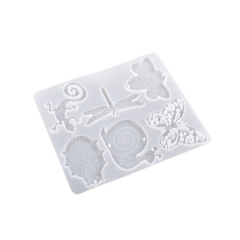 Resin Jewelry Molds Keychain Resin Molds Flower/Animal Silicone Molds for Resin Casting Pendants,Keychains,Earrings