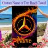 Benz (7) Beach Towel Suitable for Various Scenarios Such As Kitchen, Bathroom and Beach Swimming
