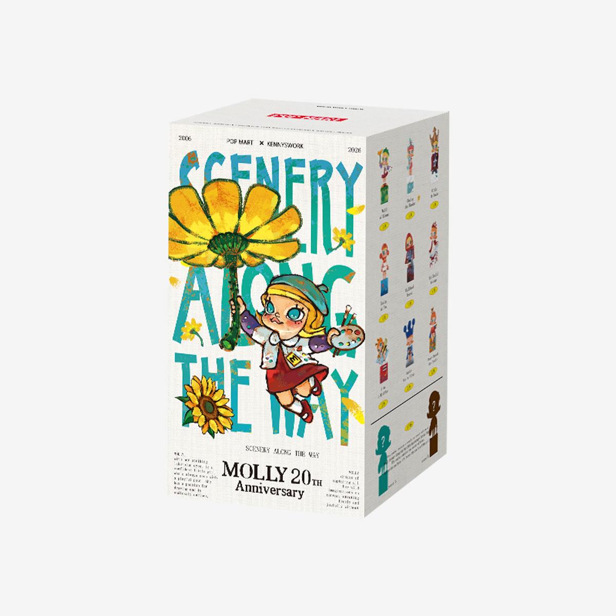 

POP MART MOLLY Scenery Along the Way 20th Anniversary Series Figures Blind Box