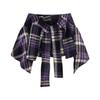 Women's Summer Plaid A-line Midi Skirt – High Street Hip Hop Jazz Dance Style