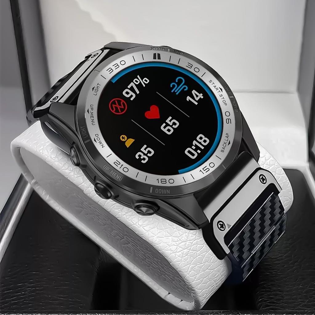 Watch Bumper Cover Ring Bezel For Garmin Fenix 8 47mm 51mm Bezel Metal Case Cover Protector Anti Scratch Fenix 8 51 Accessories