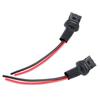 1 Pair 7440 T20 Wiring Harness Heat Resistance Multifunctional Plastic Socket Connector Wiring Harness for Headlight