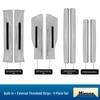 Door Sill Scuff Plates with Welcome Pedal Protection for 2023-2026 Ford Edge L