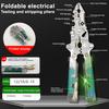 Foldable Wire Stripper Cable Cutter with Voltage Detector Ergonomic Design Electrical Pliers Multifunctional Wire Stripping Pliers