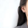 Geometric Shape Earrings Simple Lines for Women Simple Niche Design Earrings