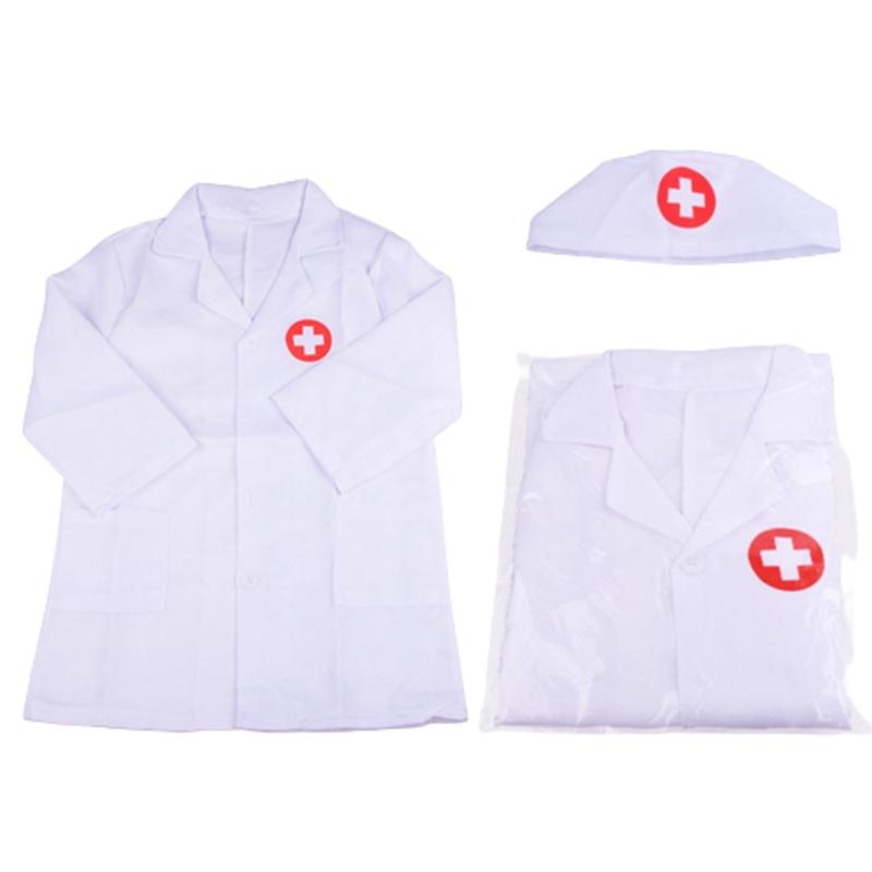 Halloween Doctor Kids Nurse Cosplay Costume Uniform Set Role Play Party Carnival