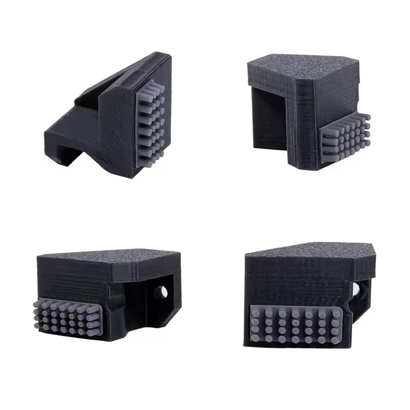 3D Printer Parts Nozzle Wiper Silicone Brush for Bambu Lab P1 P1P P1S X1 X1C Print Head Cleaner for 3D Printer Head Wiping Parts
