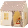 Kids' Tent with Fluffy Tent Mat and Sparkling LED Starlights. Indoor Play House for Girls and Ball House for Boys. A Perfect Gift for Birthdays,