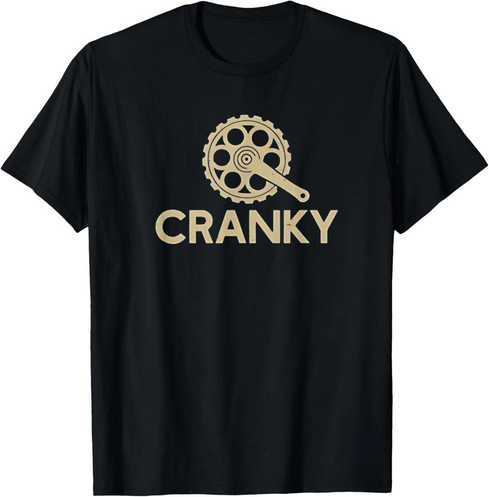 Funny Vintage Cranky Bike Bicycle Rider Cycling Lover Funny Gift Unisex T-Shirt