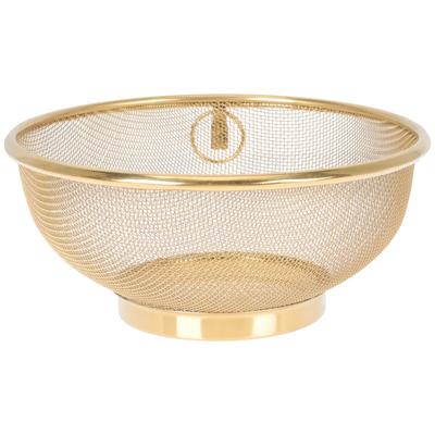 Stainless Steel Mesh Colander Fruit Sink Colander Stainer Rice Washing Bowl Fine Mesh Strainer Food Drain Basket Strainer Basket