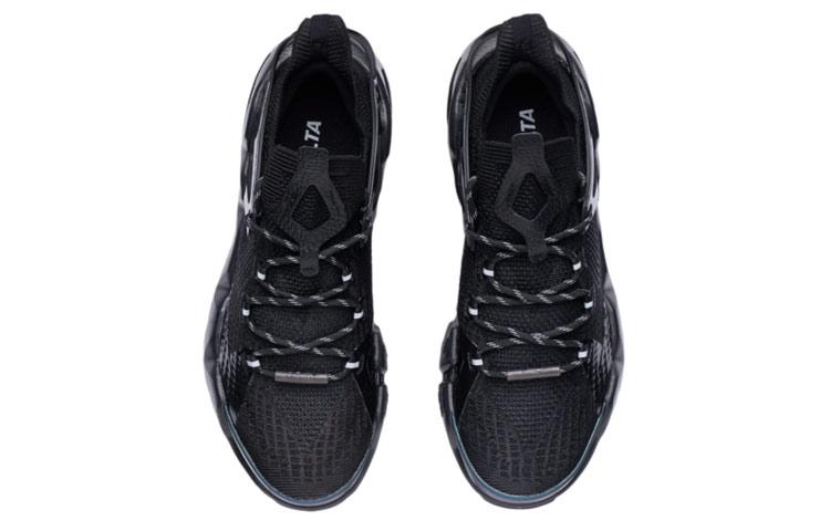 Li Ning Essence 2.3 Delta Cushioning Breathable Low top Vintage Basketball Shoes Women's Black AGBR046-3