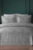 Asu Jacquard Cotton Chenille Bedspread 250x260 Cm Double Size, King Size, Gray