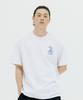 BORN CHAMPS [11 Colors] Pixel Bunny Oversized Short Sleeve T-Shirt B25St41 (B Type)