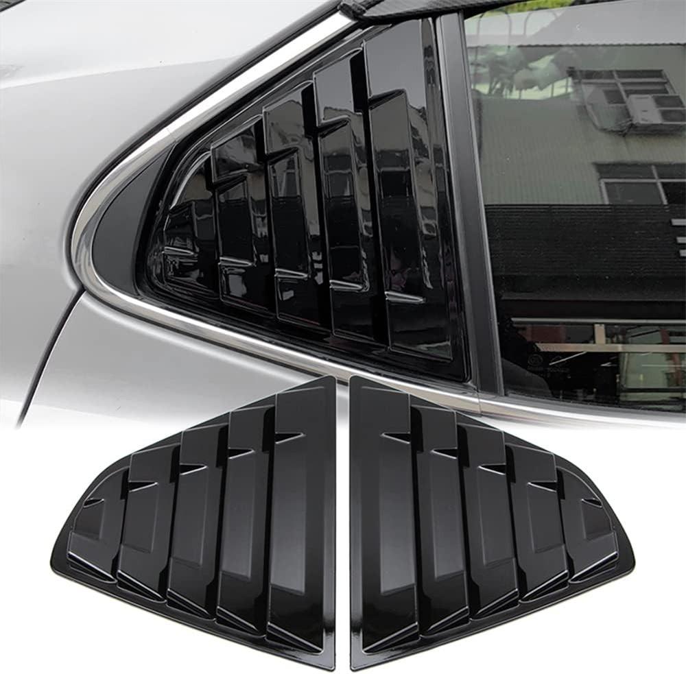 Rear Side Window Louvers for 2018-2024 Toyota Camry Air Vent Scoop Covers