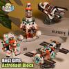 Non-Toxic Creative Aviation Manned Building Blocks Space Astronaut Figure Diy Aerospace Bricks Model Toys For Kids Christmas Gift