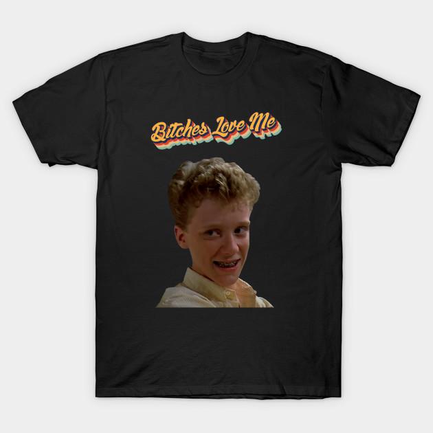Men Black Print T-shirt Anthony Michael Hall No-Cut Transfer Paper Print Cotton Tshirt M чёрный