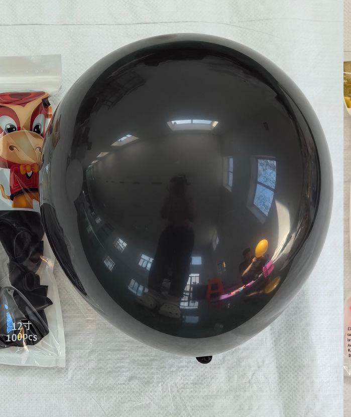 1000pcs 12-inch Matte Latex Balloons, Thickened for Festivals & Weddings