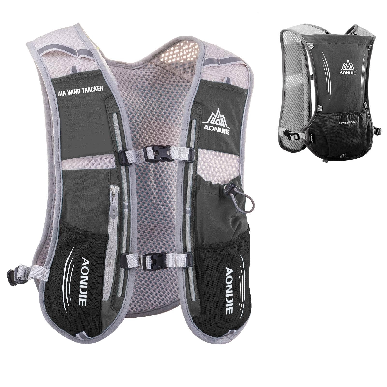 

JEELAD Running Sports Marathon Trail Running Hydration Water Large Cycling Portable Hydration Unisex Bag, Backpack, Backpack, Backpack, Bag, Bottle,