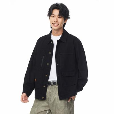 Retro Work Jacket Men's Loose Jacket Men's Outerwear