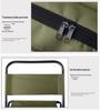 Portable Folding Ice Chest Chair with High Backrest for Comfortable Outdoor Camping, Fishing, and Barbecue