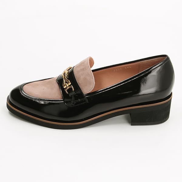 Sur les mocassins Bit Loafers 2829 B Glass Combination cm E [Lanvin Blue] Femme 23,5