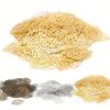 50 Exquisite Metal Leaf Ornaments - Essential for Bead and Jewelry Crafting - 2.4 * 1.4cm Dimensions, Versatile Crafting Tools F