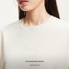 VEROMODA 2025 Summer Letter Embroidery Back Cutout T-Shirt