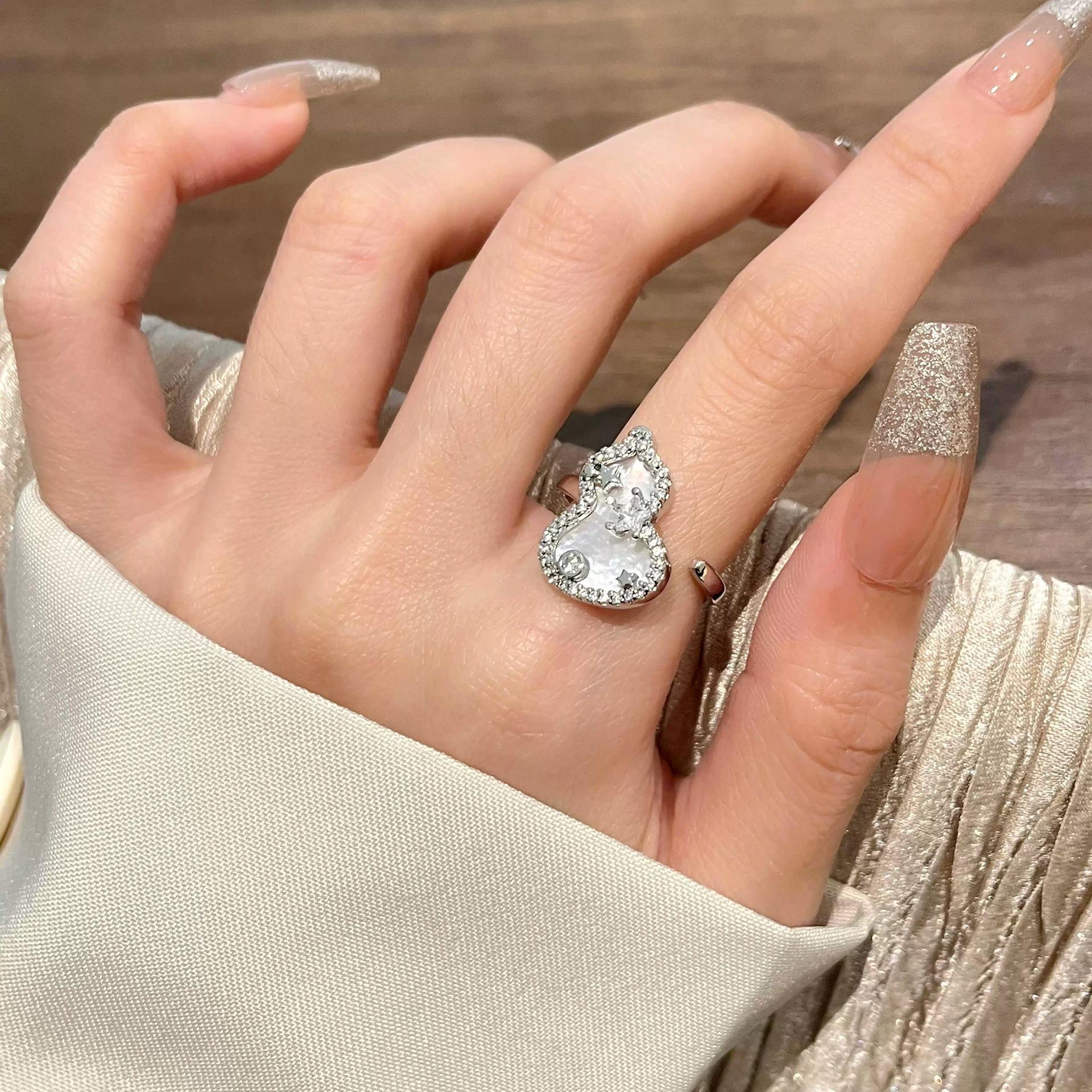 

Регулируемое женское кольцо в форме тыквы, модное, индивидуальное, простое, чистое, стильное, для девушек, летнее, пляжное, отпускное, ювелирное кольцо, свадебное, вечернее, ювелирное украшение