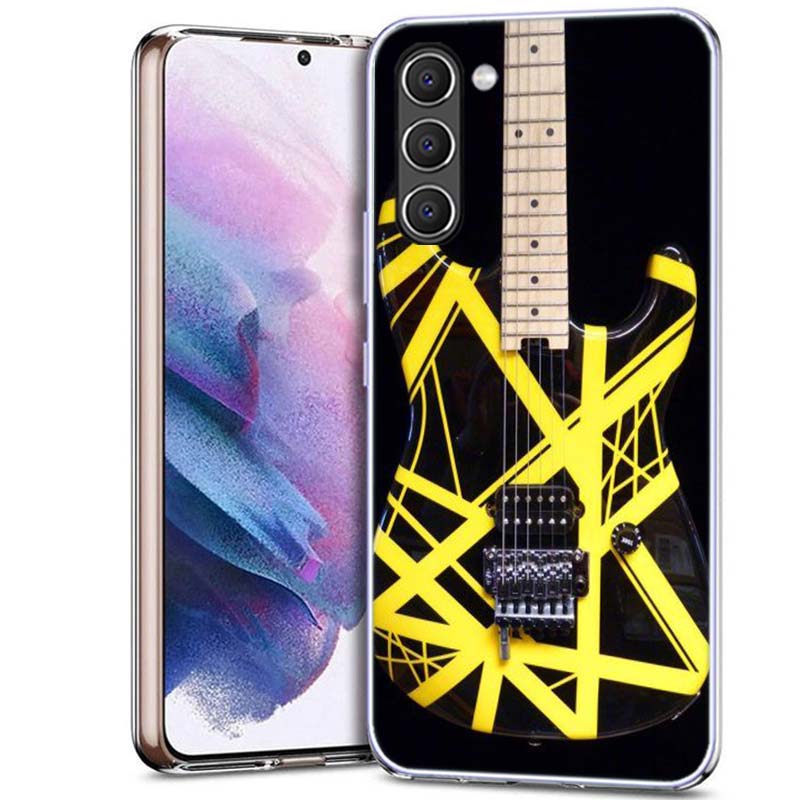 Eddie Van Halen Graphic Guitar Phone Case for Samsung A54 A14 A24 A34 A17 A37 A57 A55 A35 A25 A15 A13 A23 A33 A53 A07 A05S A04S