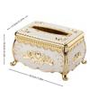 Luxury European Rose Tissue Box Set,tissue Storage Rack Bracket,suitable for Bedrooms,offices,bathrooms,homes,travel,restaurants